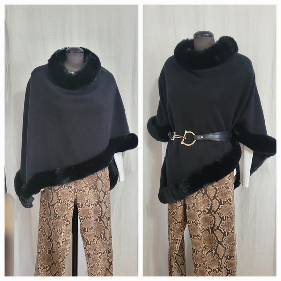 Poncho Sweater/ OS - Picture 2 of 8